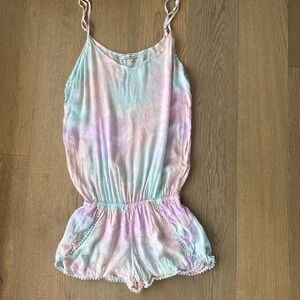 TIARE HAWAII TIE DYE ROMPER COVER UP